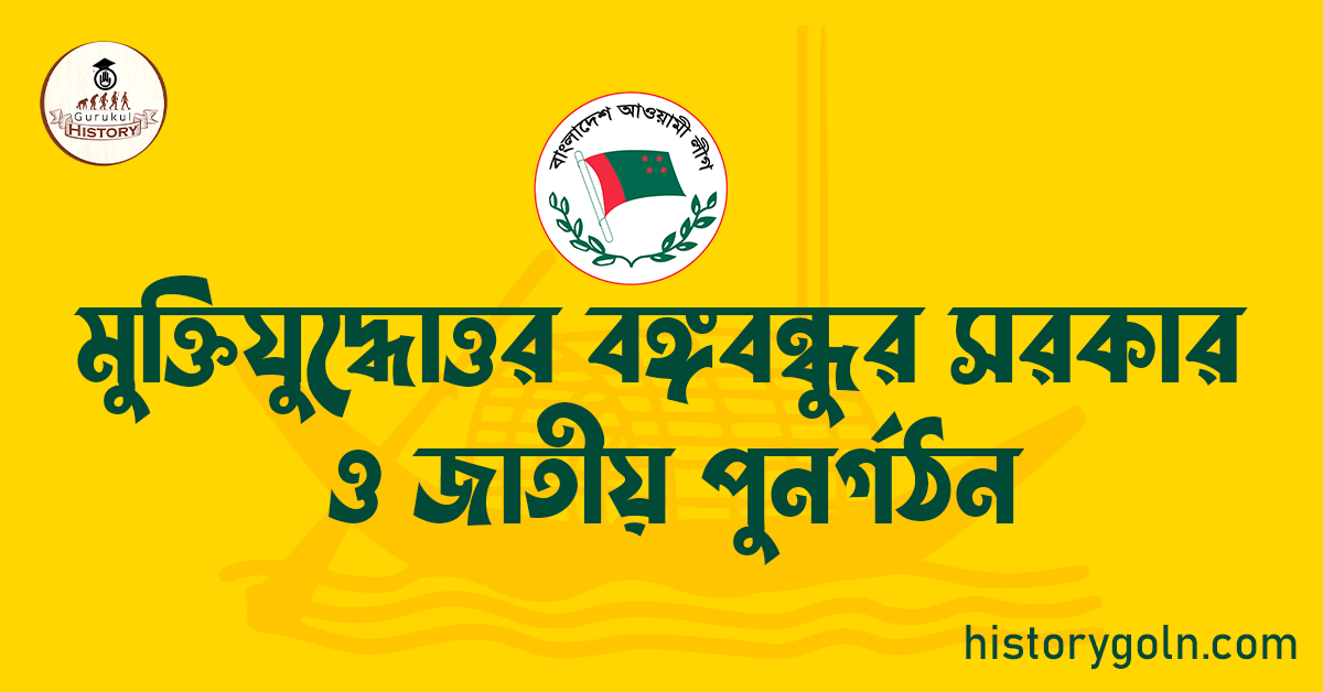 মুক্তিযুদ্ধোত্তর বঙ্গবন্ধুর সরকার ও জাতীয় পুনর্গঠন